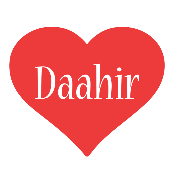 Daahir love logo