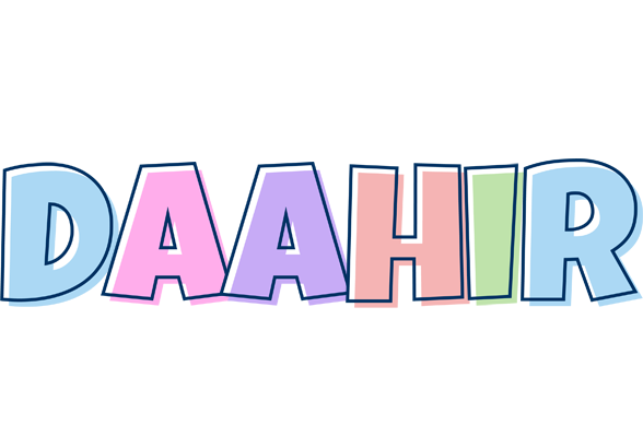 Daahir pastel logo