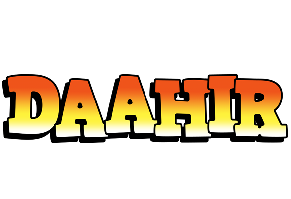 Daahir sunset logo