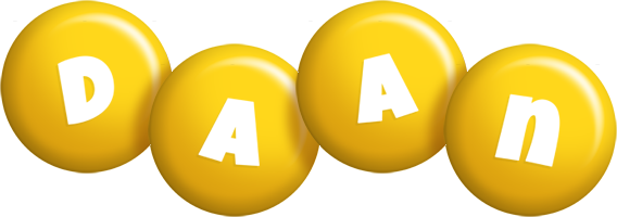 Daan candy-yellow logo