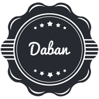 Daban badge logo