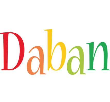 Daban birthday logo