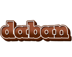 Daban brownie logo