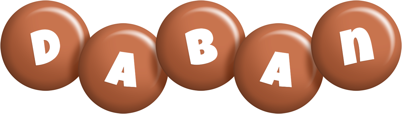 Daban candy-brown logo
