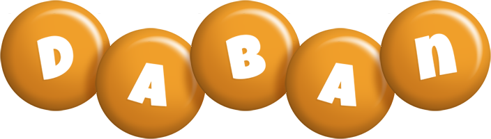 Daban candy-orange logo