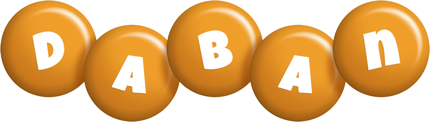 Daban candy-orange logo