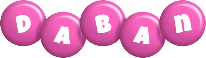 Daban candy-pink logo