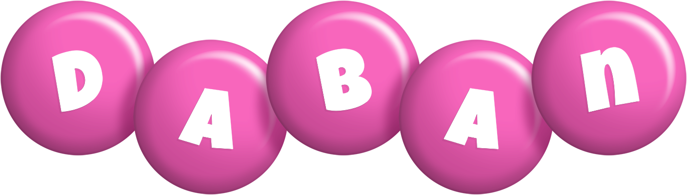 Daban candy-pink logo