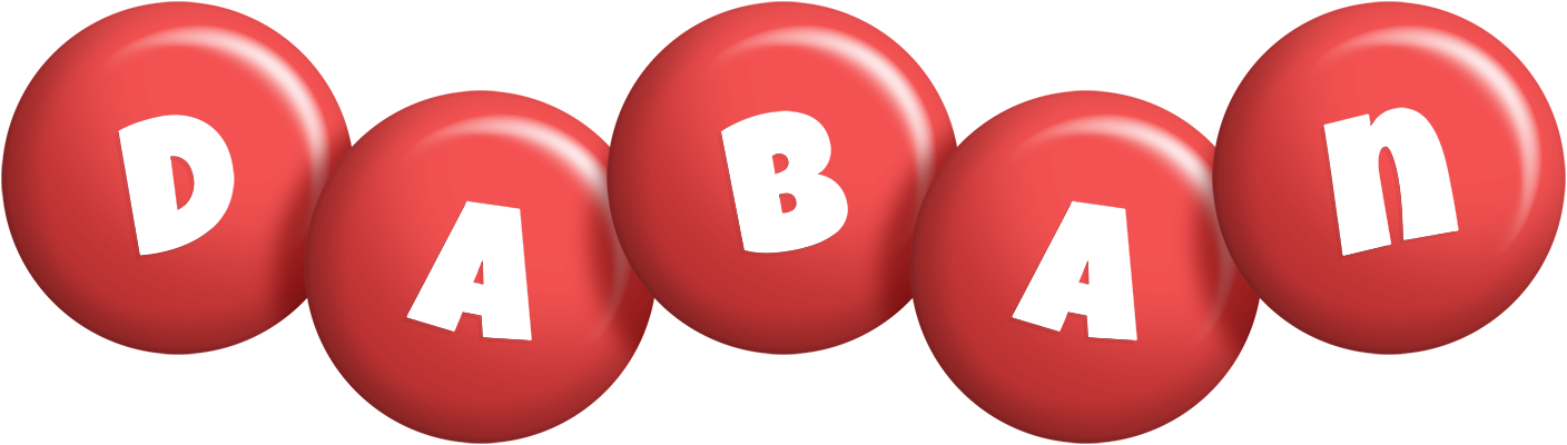 Daban candy-red logo