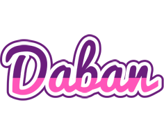 Daban cheerful logo