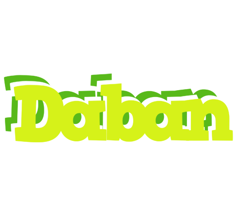 Daban citrus logo