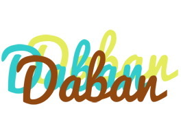 Daban cupcake logo