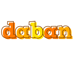 Daban desert logo