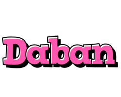 Daban girlish logo