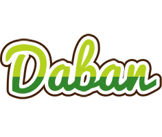 Daban golfing logo