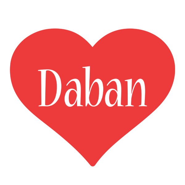 Daban love logo