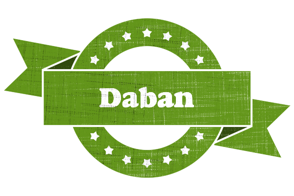 Daban natural logo