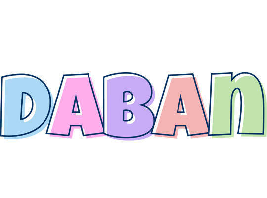 Daban pastel logo