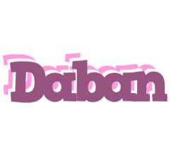 Daban relaxing logo