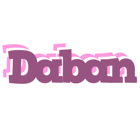 Daban relaxing logo