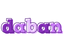 Daban sensual logo