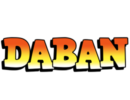 Daban sunset logo