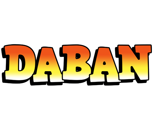 Daban sunset logo