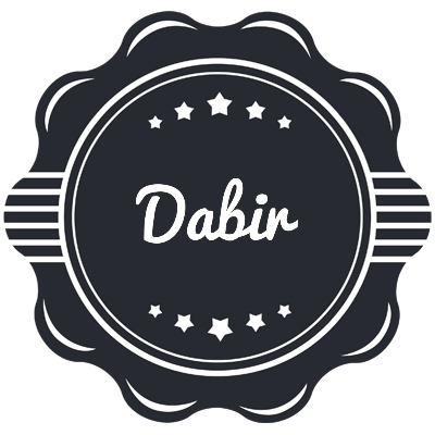 Dabir badge logo