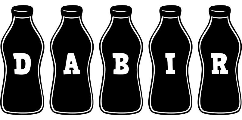 Dabir bottle logo