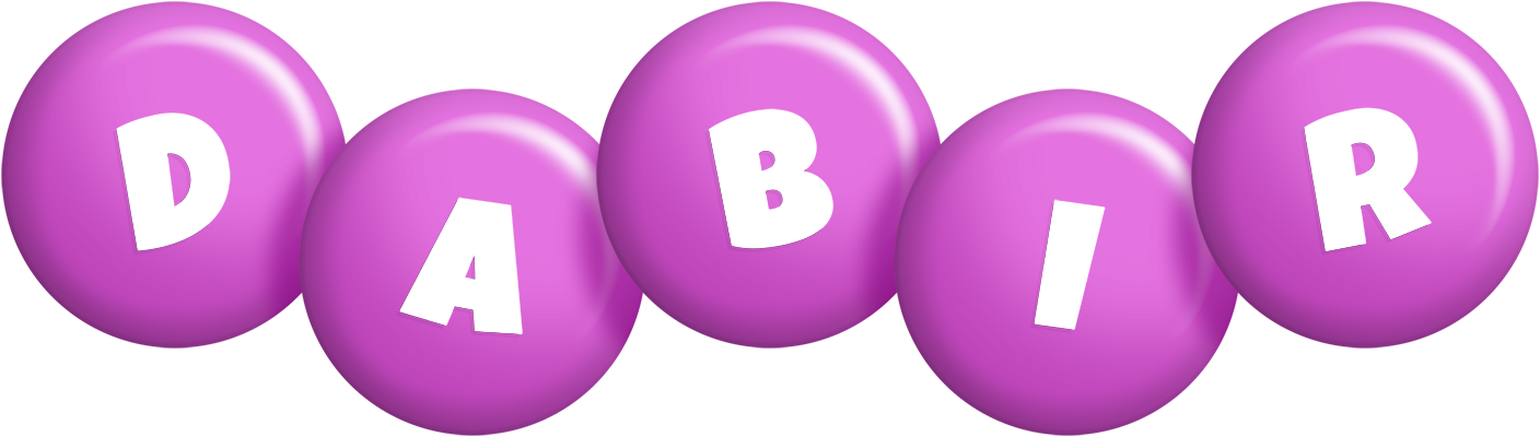 Dabir candy-purple logo