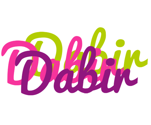 Dabir flowers logo