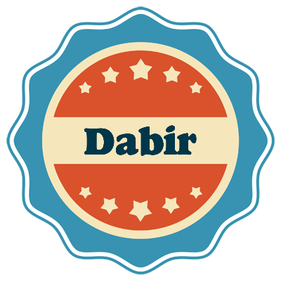 Dabir labels logo
