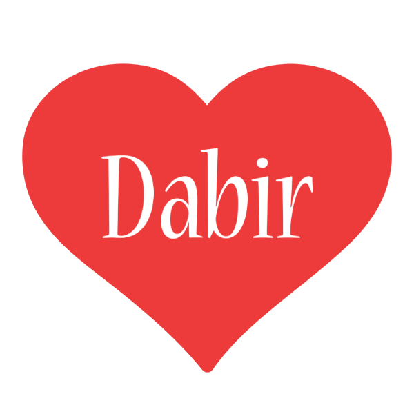 Dabir love logo