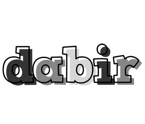 Dabir night logo