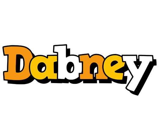 Dabney cartoon logo