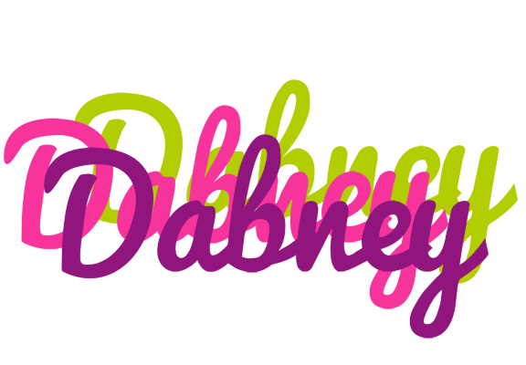 Dabney flowers logo