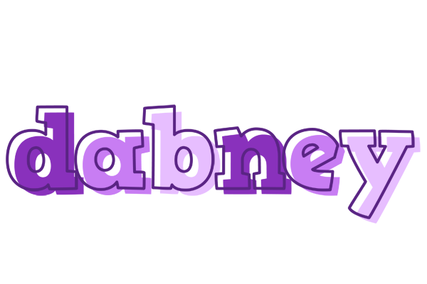 Dabney sensual logo