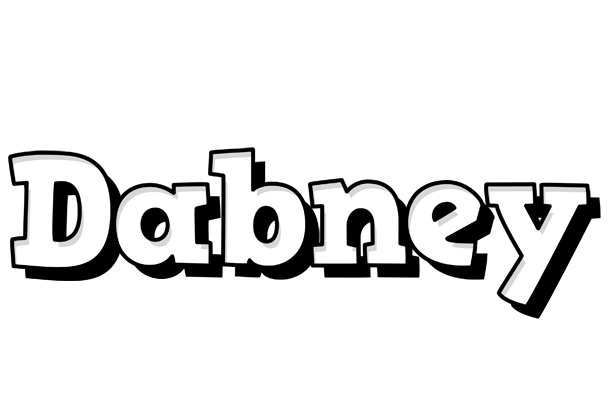 Dabney snowing logo