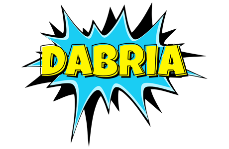 Dabria amazing logo