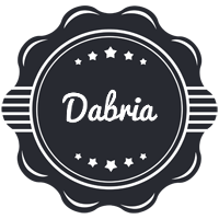 Dabria badge logo