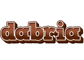 Dabria brownie logo