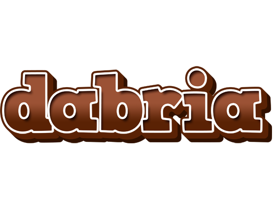 Dabria brownie logo