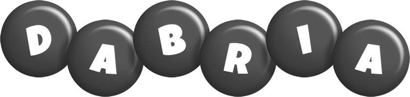 Dabria candy-black logo