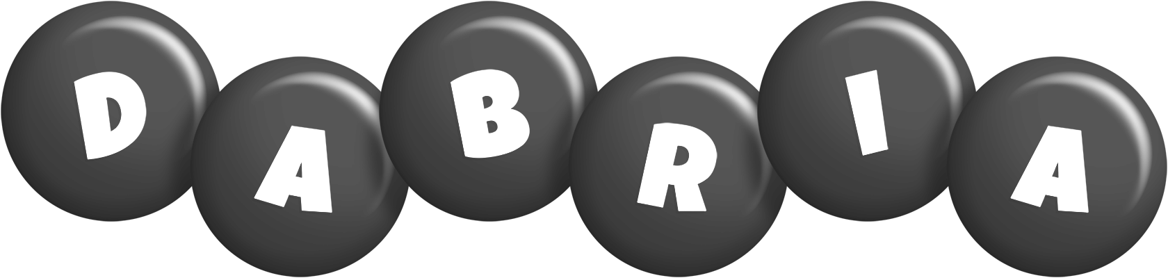 Dabria candy-black logo