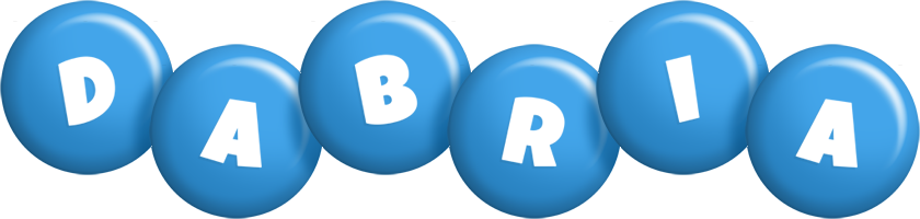 Dabria candy-blue logo