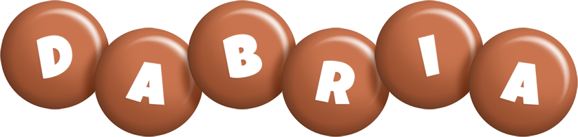 Dabria candy-brown logo