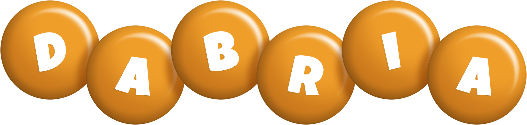 Dabria candy-orange logo