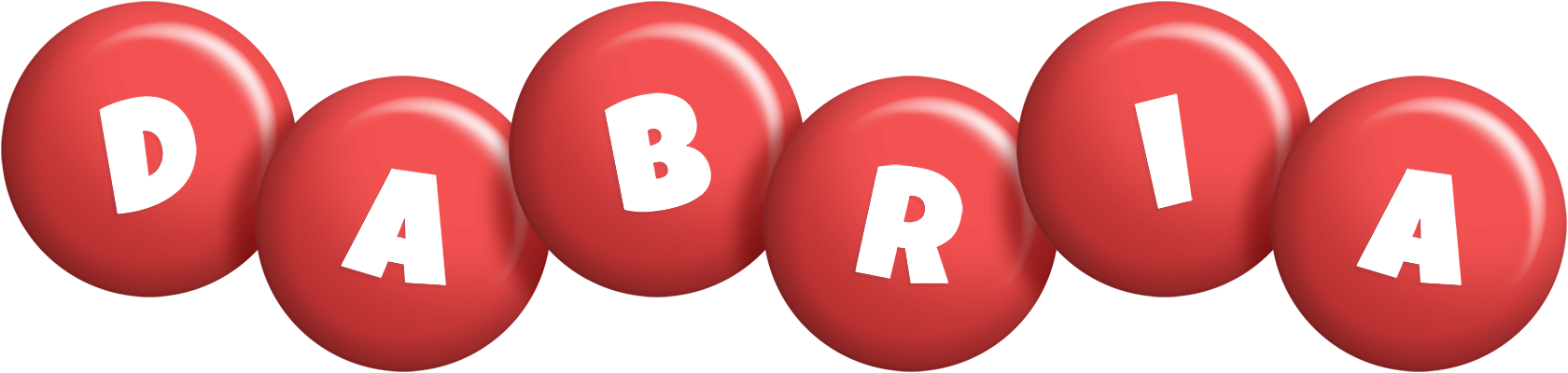 Dabria candy-red logo