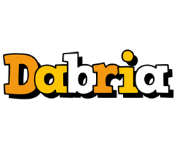 Dabria cartoon logo