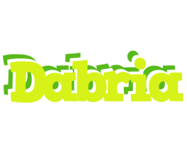 Dabria citrus logo